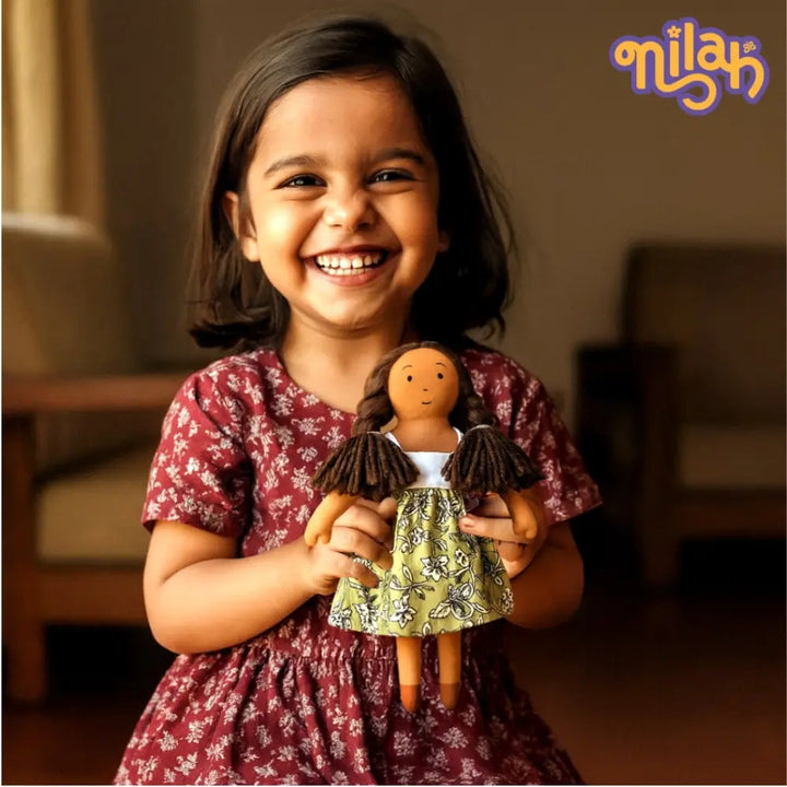 The Good Doll Nilah 12 Inch Girl Doll Baby Doll Dress