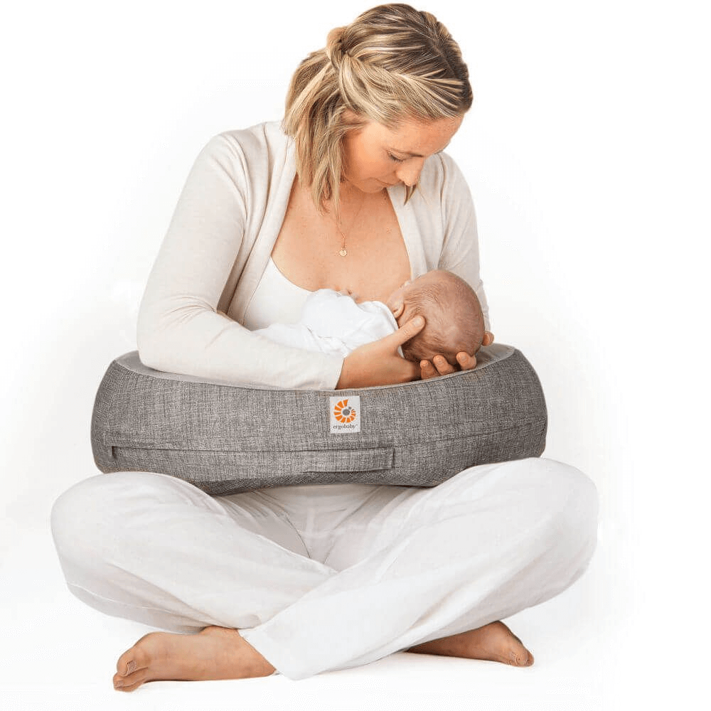 Ergobaby Nursing Pillow, Natural Curve with Strap