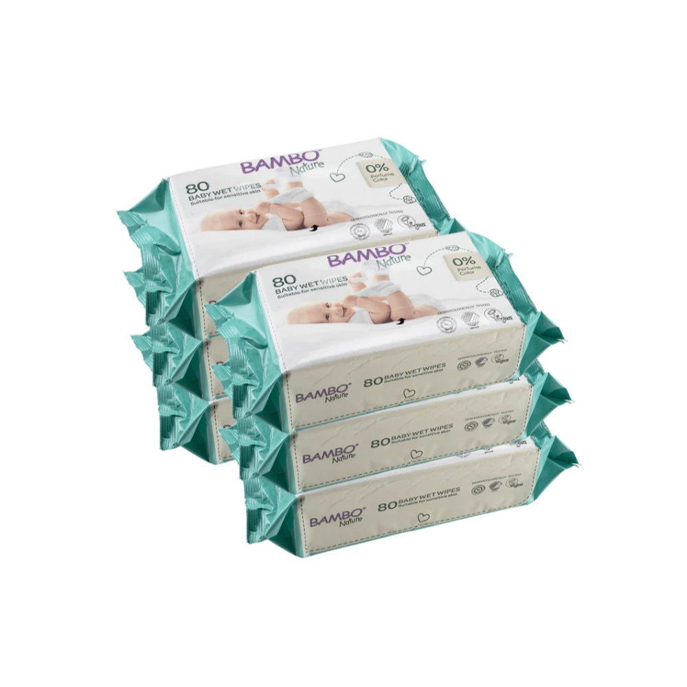 Bambo Nature Gentle Skin-Friendly Baby Wipes