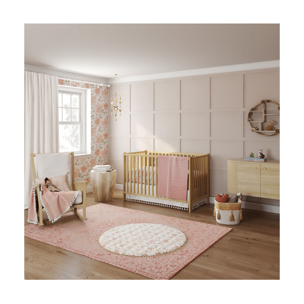 Crane Baby Flower Shelf Wall Decor 