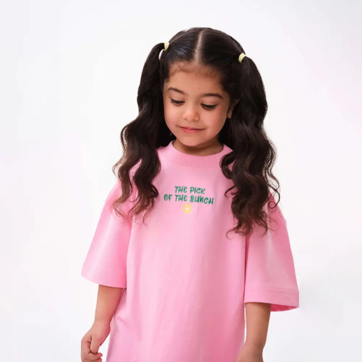 Krawl Kids Pick Of The Bunch Tee - Pink