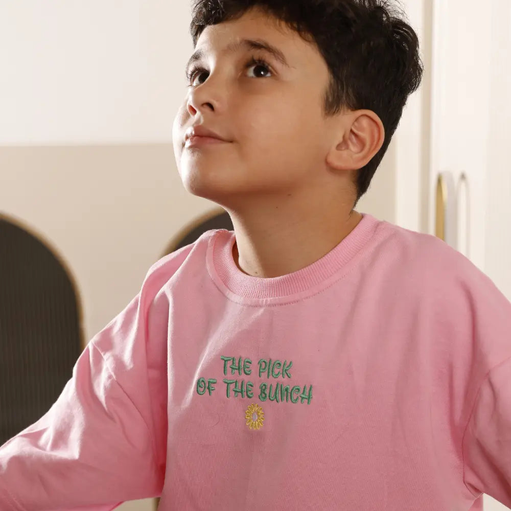 Krawl Kids Pick Of The Bunch Tee - Pink