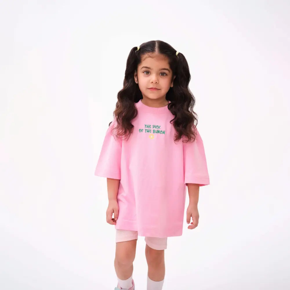 Krawl Kids Pick Of The Bunch Tee - Pink