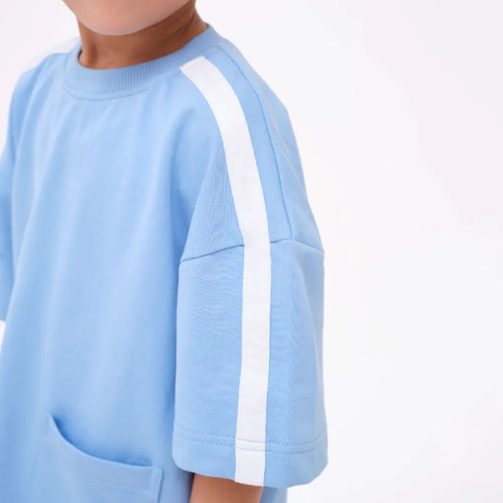 Krawl Kids Pocket Tee - Blue