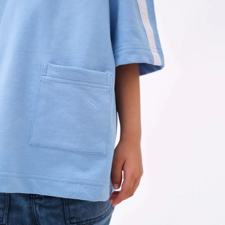 Krawl Kids Pocket Tee - Blue