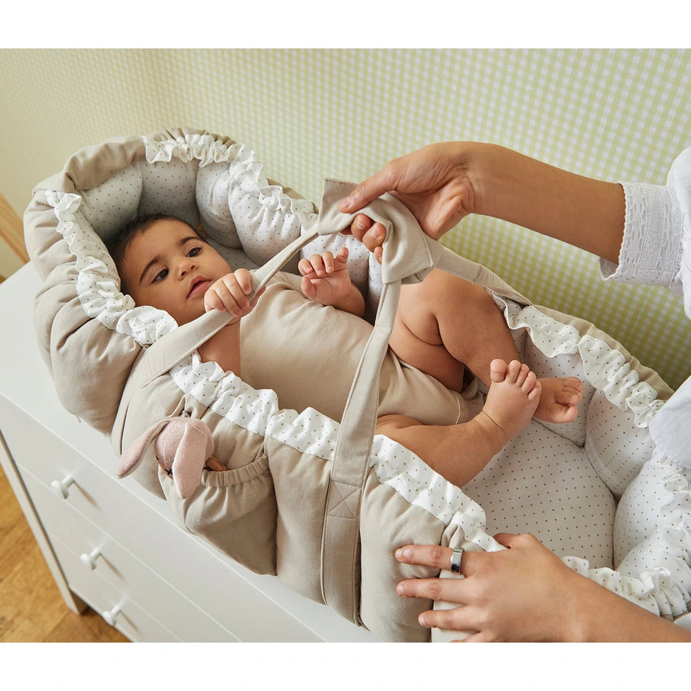 Annasimona Kids Polka Dot Cradle All-in-one Carry Nest