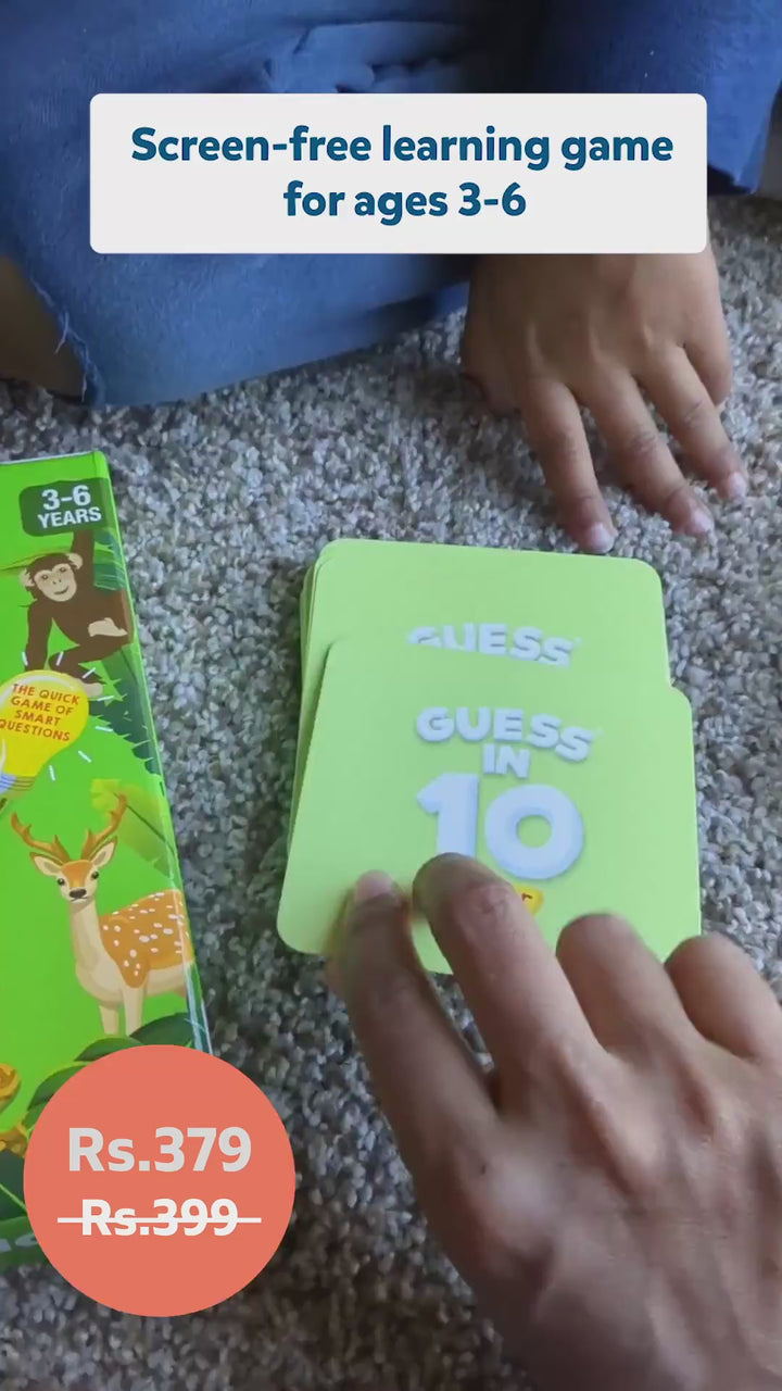 Skillmatics Guess in 10 Junior - World of Animals