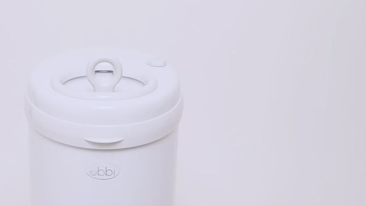 Ubbi Steel Odor Locking Diaper Pail - Slate