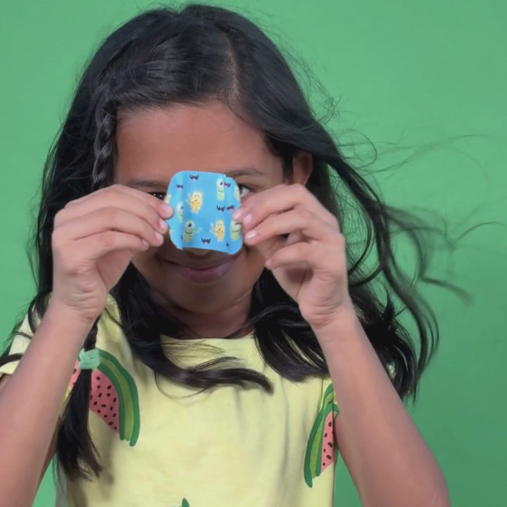 Ouchie Flex-Fabric Bandages (Limited Edition) – 48 Count in Reusable Tin Box, Assorted Sizes