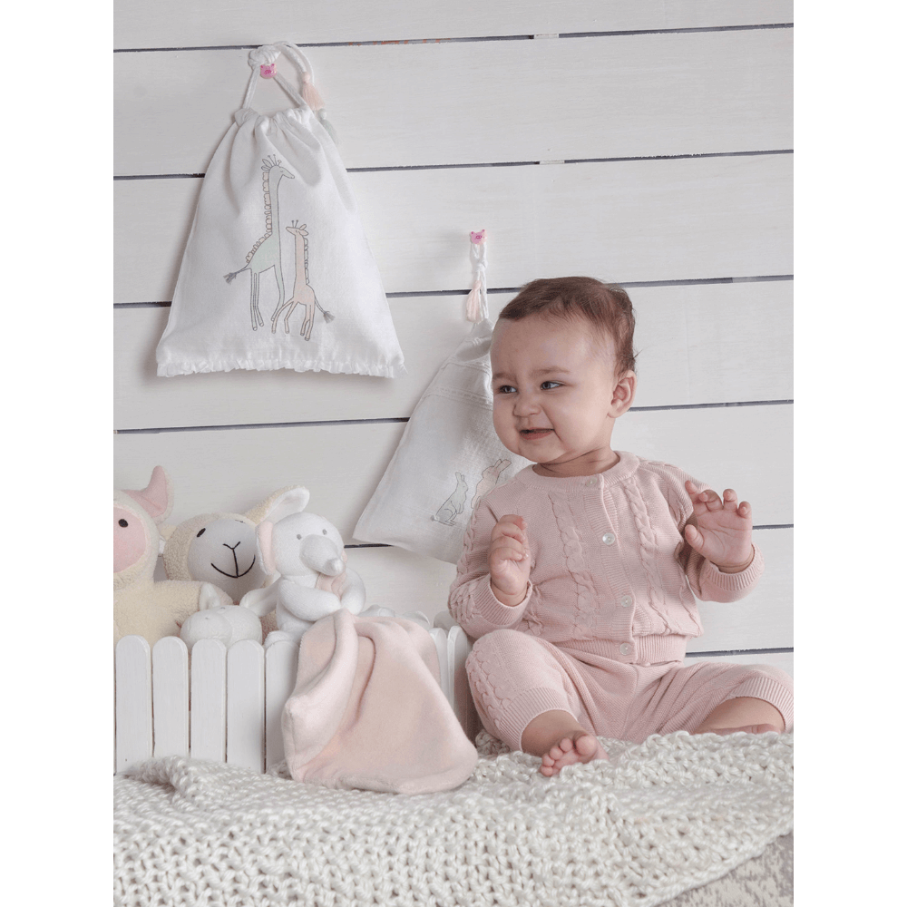 The Baby Trunk Cable Shirt & Pant Set