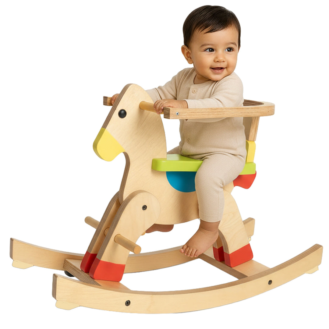 Wooden Rocking Horse Toy