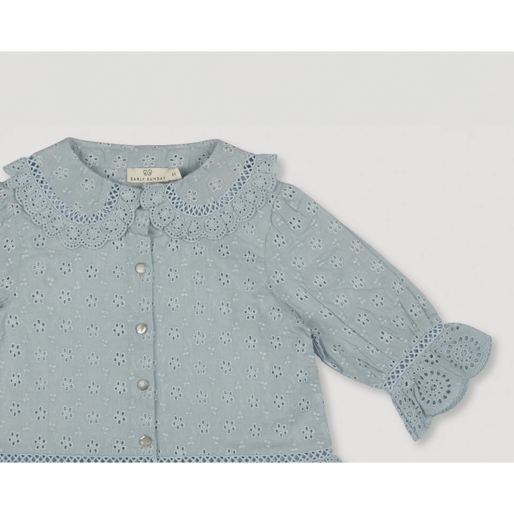Early Sunday Iris Blouse - Sea Dream