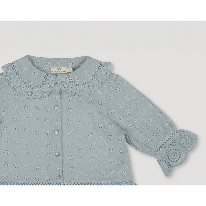 Early Sunday Iris Blouse - Sea Dream