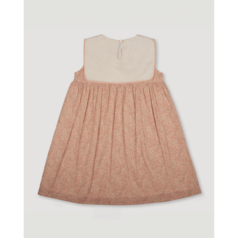Early Sunday Printed Cotton Cambric Dress - Garden Flower