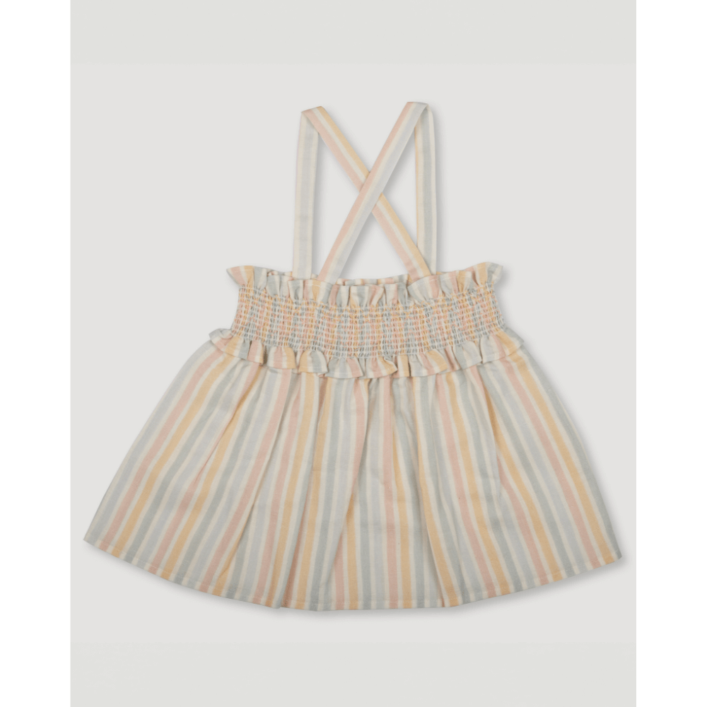 Early Sunday Printed Canvas Blouse - Summer Stripe