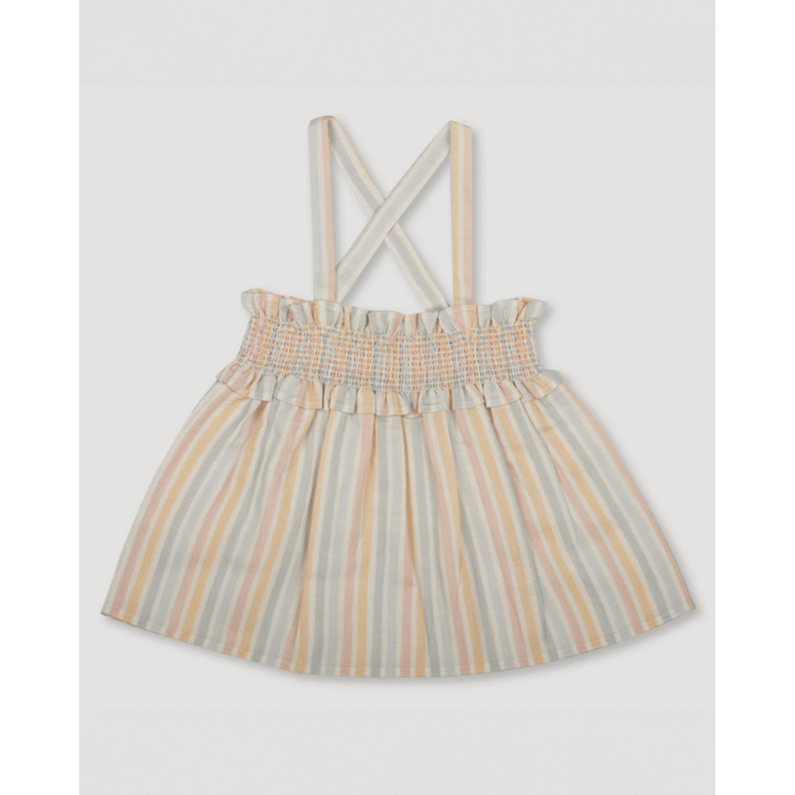 Early Sunday Printed Canvas Blouse - Summer Stripe