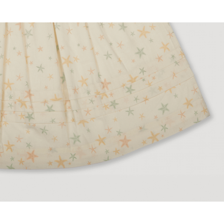 Early Sunday Printed Cotton Cambric Luna Skirt - Star Fish