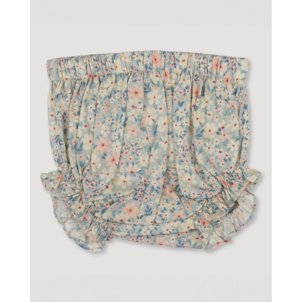 Early Sunday Cotton Cambric Stella Baby Dress &amp; Bloomer - Amelia