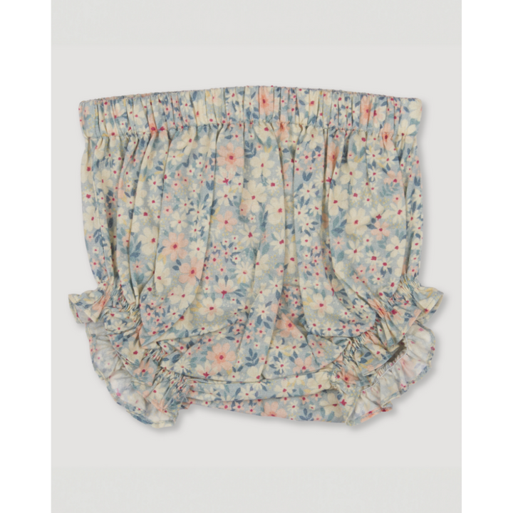 Early Sunday Cotton Cambric Stella Baby Dress &amp; Bloomer - Amelia