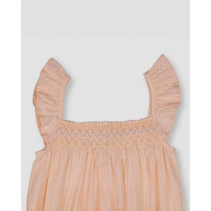 Early Sunday Emma Baby Romper - Warm Sand