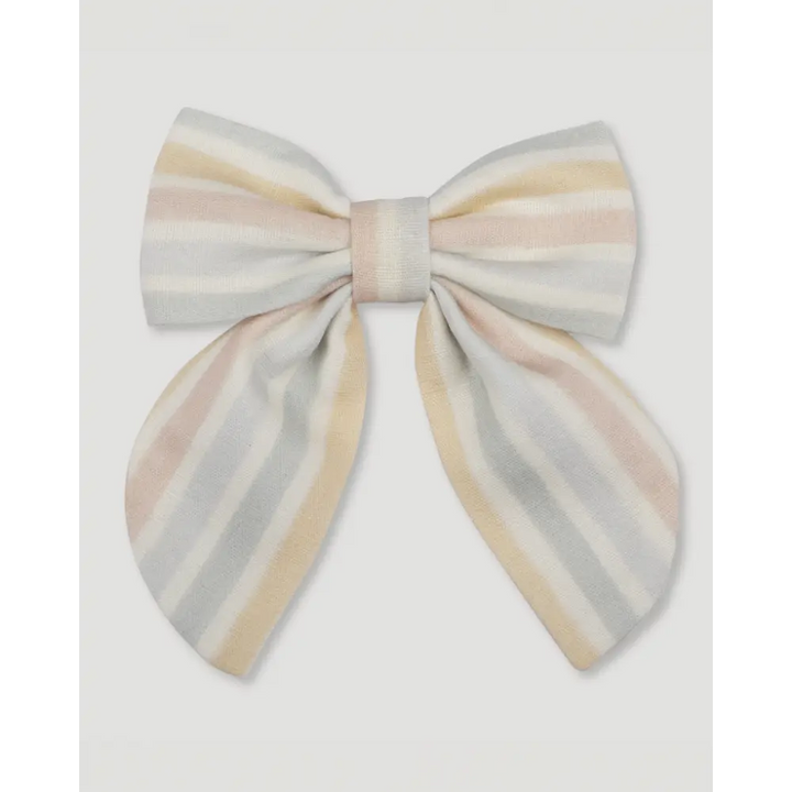 Early Sunday Cotton Linen Audrey Clip - Summer Stripe