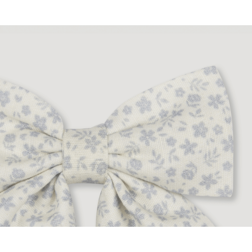Early Sunday Printed Canvas Audrey Clip - Mini Flower