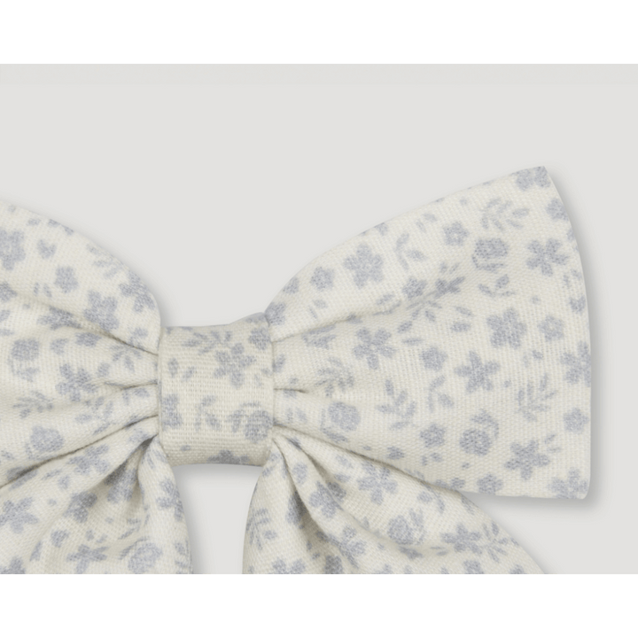 Early Sunday Printed Canvas Audrey Clip - Mini Flower
