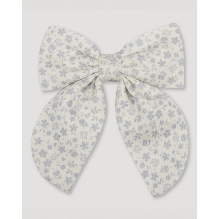 Early Sunday Printed Canvas Audrey Clip - Mini Flower