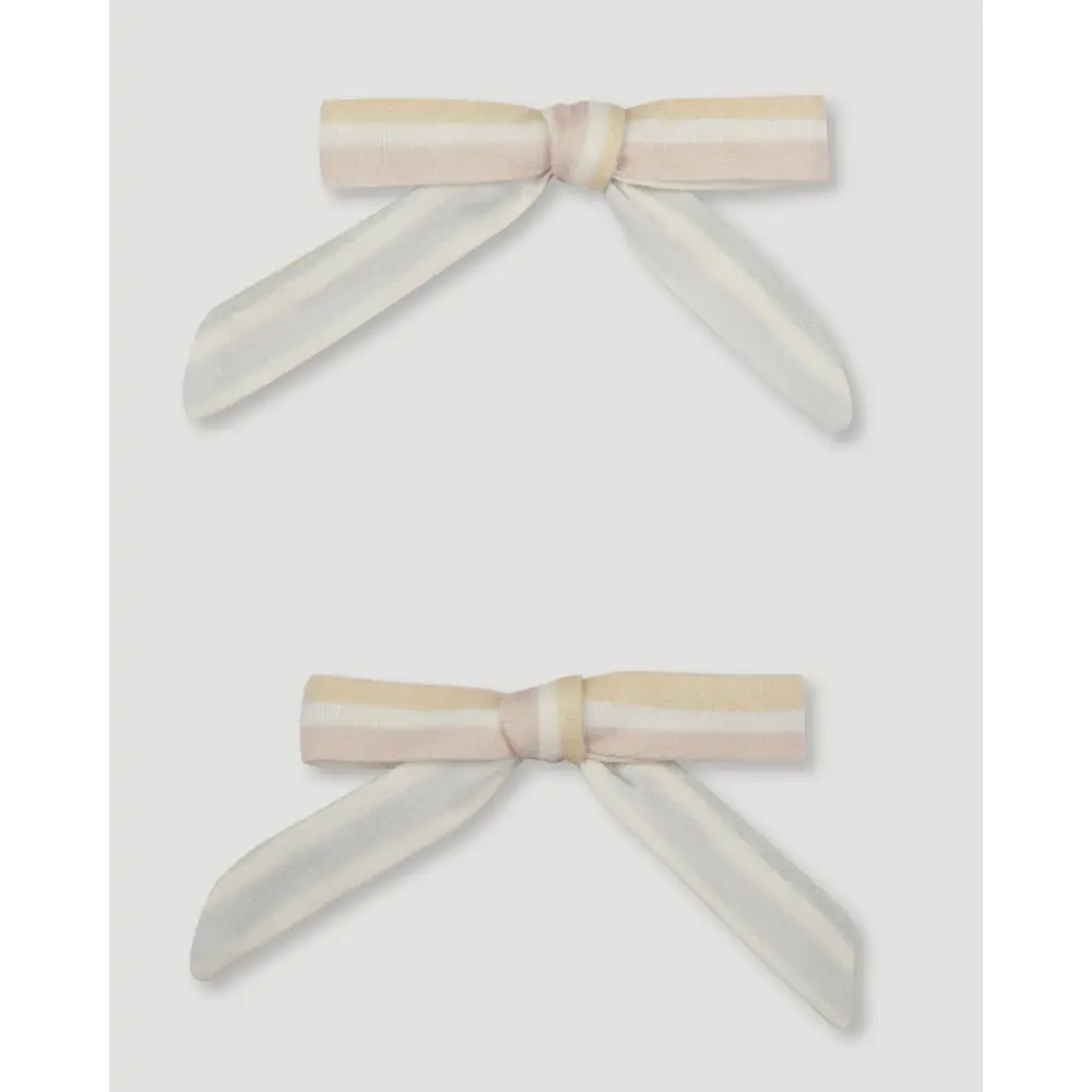 Early Sunday Cotton Linen Grace Clip - Summer Stripe