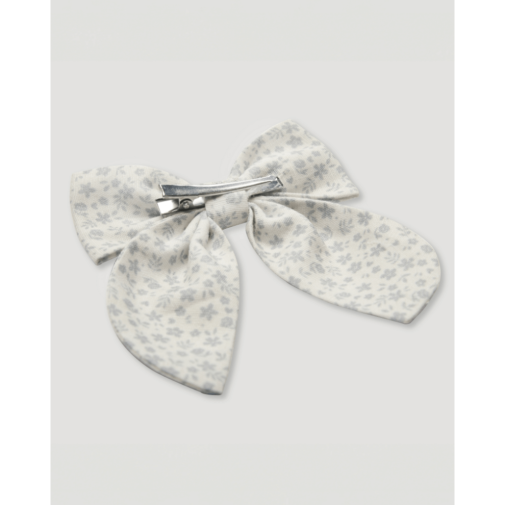 Early Sunday Printed Canvas Audrey Clip - Mini Flower