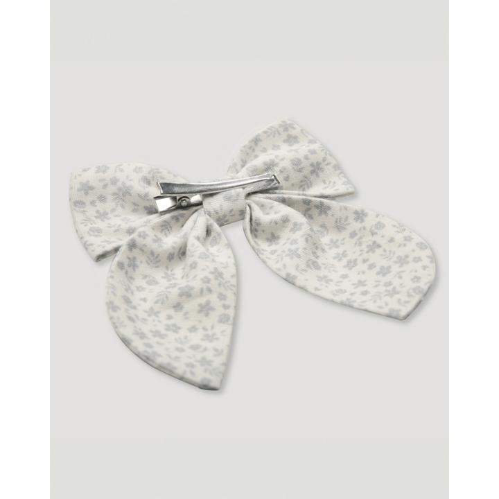 Early Sunday Printed Canvas Audrey Clip - Mini Flower