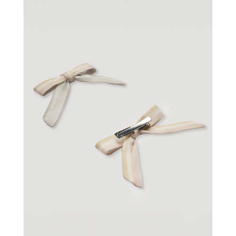 Early Sunday Cotton Linen Grace Clip - Summer Stripe