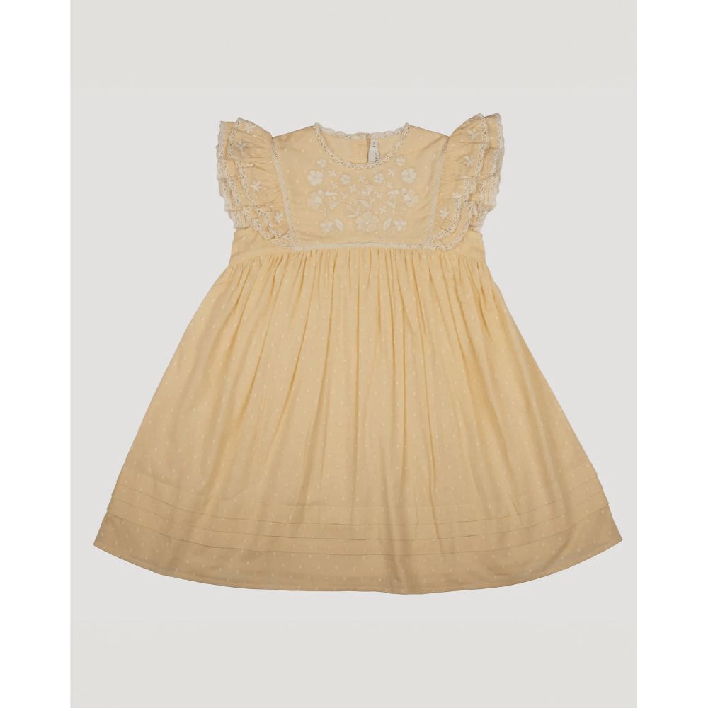 Early Sunday Georgia Dress - Vanilla