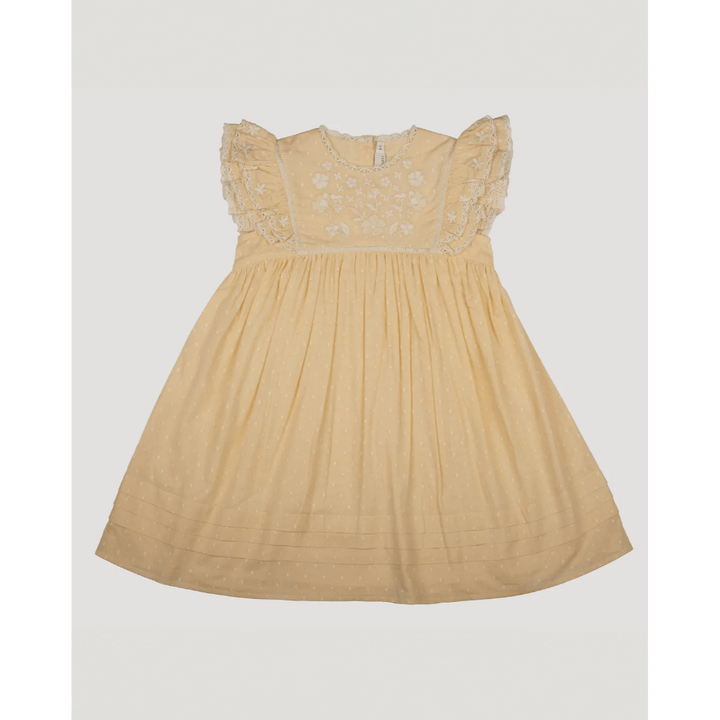 Early Sunday Georgia Dress - Vanilla