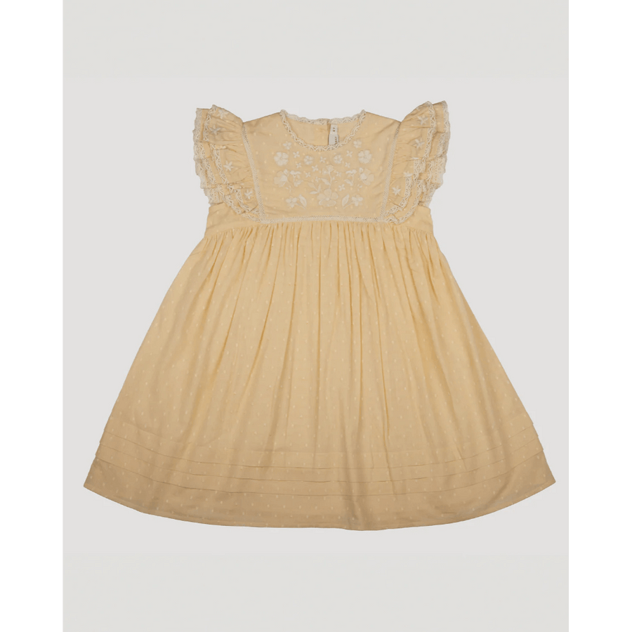 Early Sunday Georgia Dress - Vanilla
