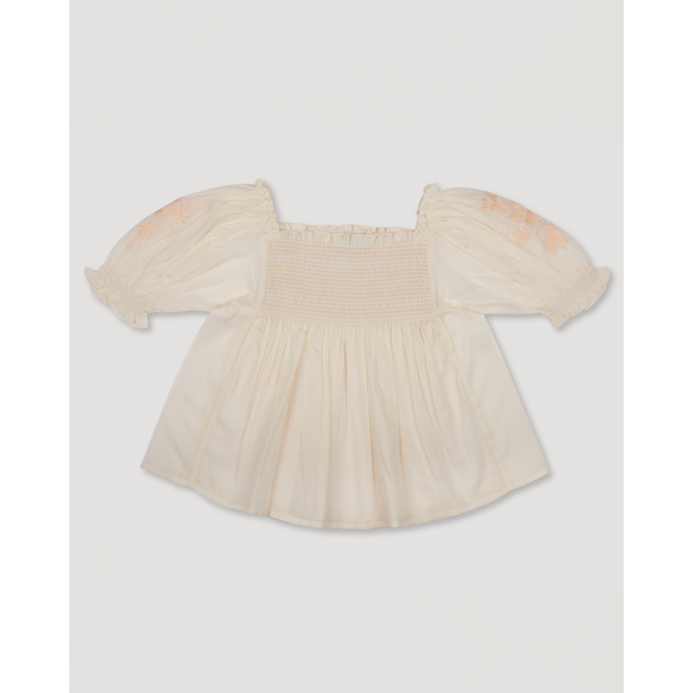 Early Sunday Judith Blouse - Cream