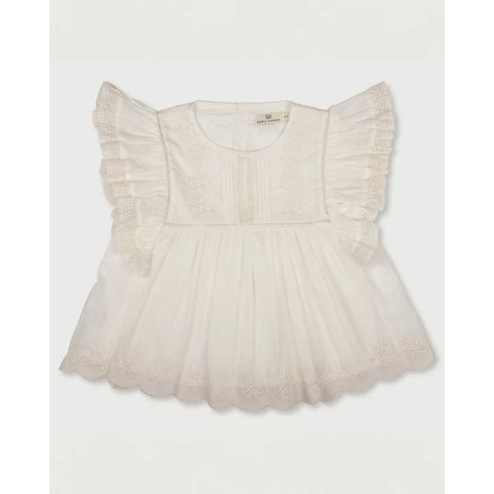 Early Sunday Charlie Blouse - Ivory