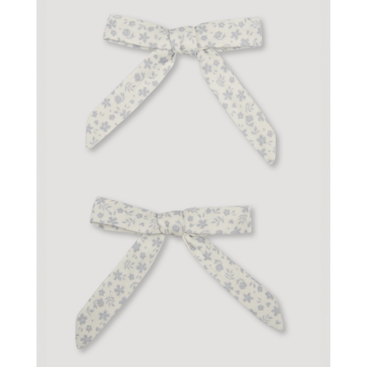 Early Sunday Printed Canvas Grace Clip - Mini Flower