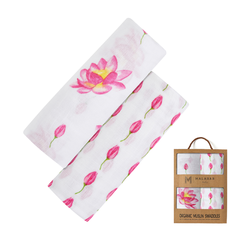 Malabar Baby Organic Swaddle Set