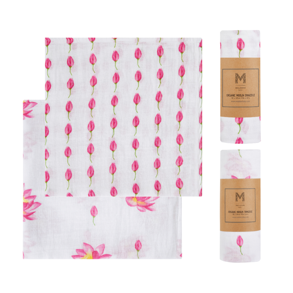 Malabar Baby Organic Swaddle Set