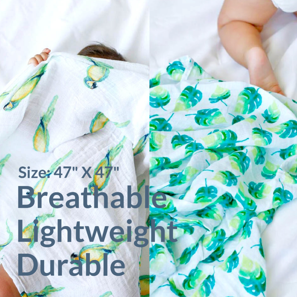 Malabar Baby Organic Swaddle Set