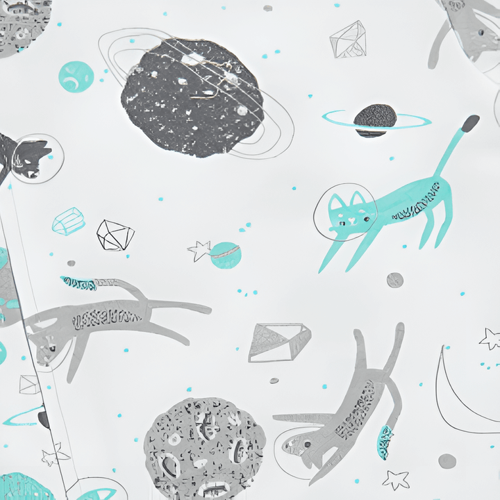 Tiny Twig Zipsuit L/S Space Cat