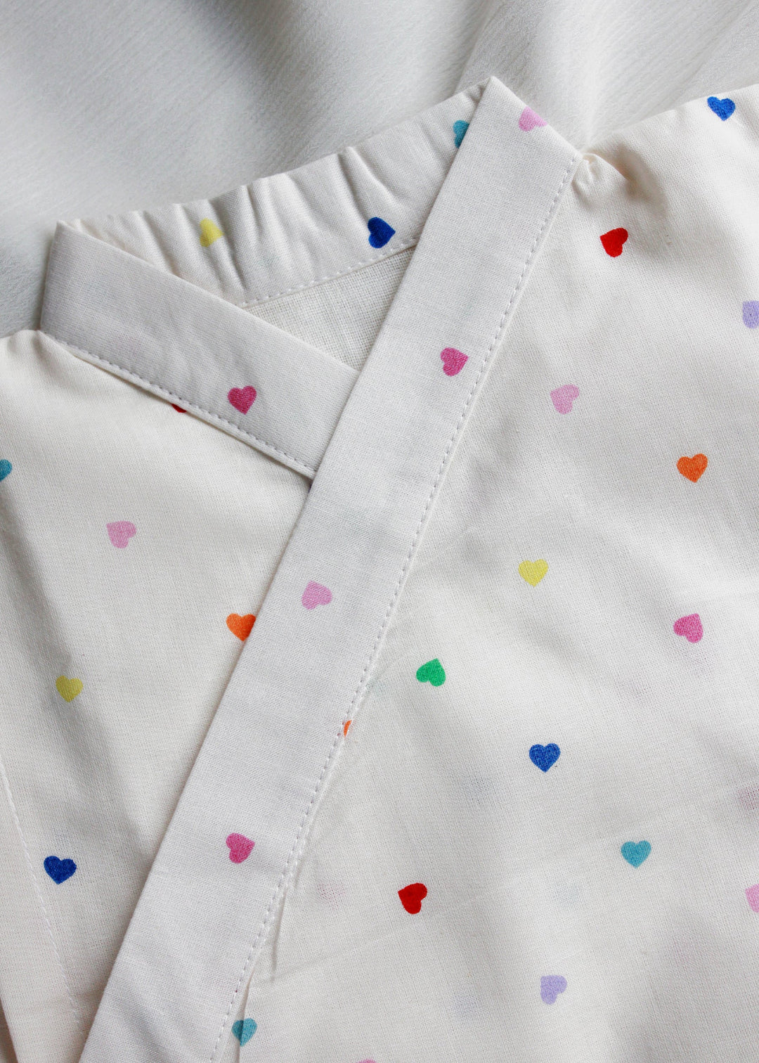 Rattle &amp; Co. A Heart Party Kimono Style Romper