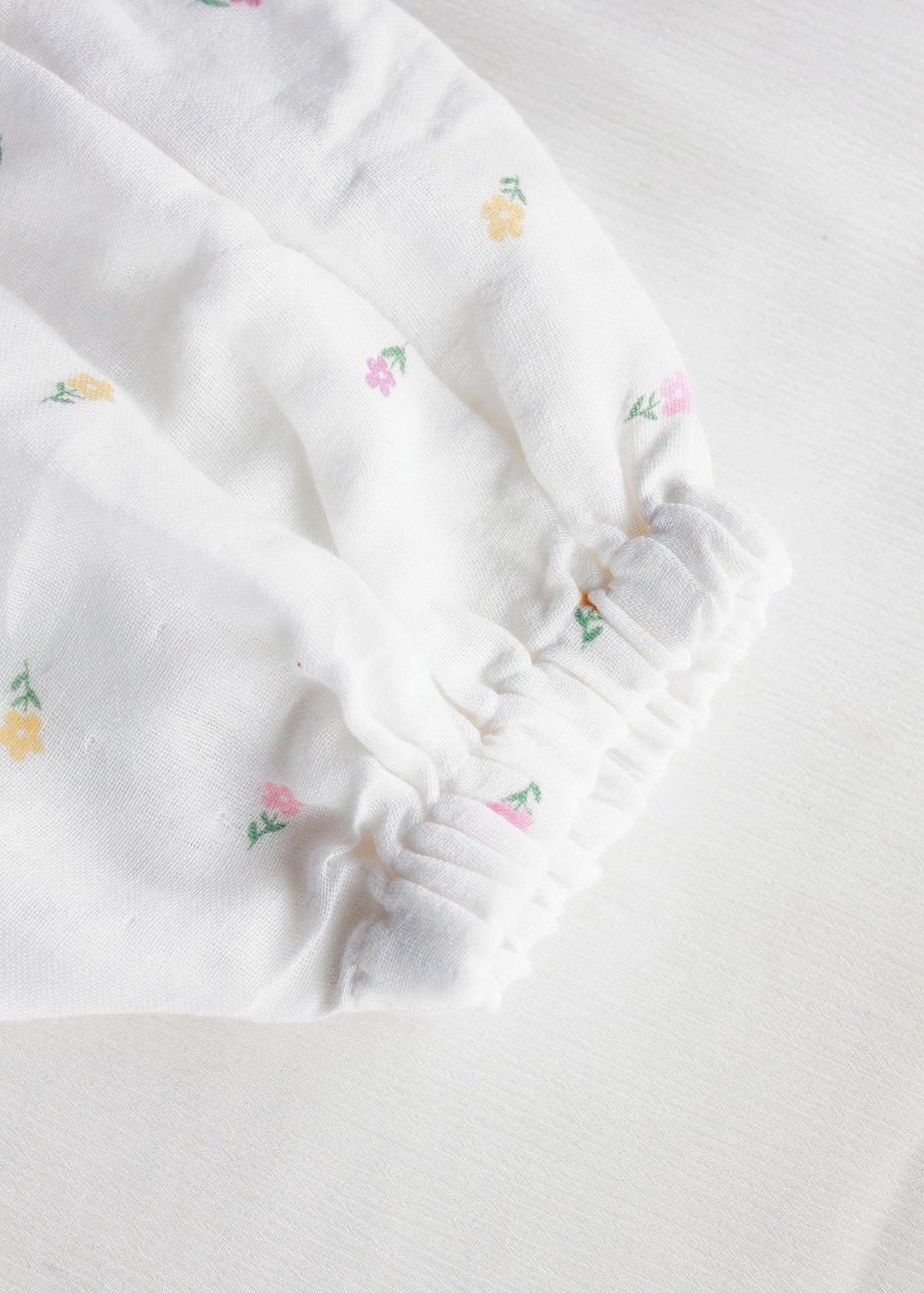 Rattle &amp; Co. Magic Meadowns Puff Sleeve Romper
