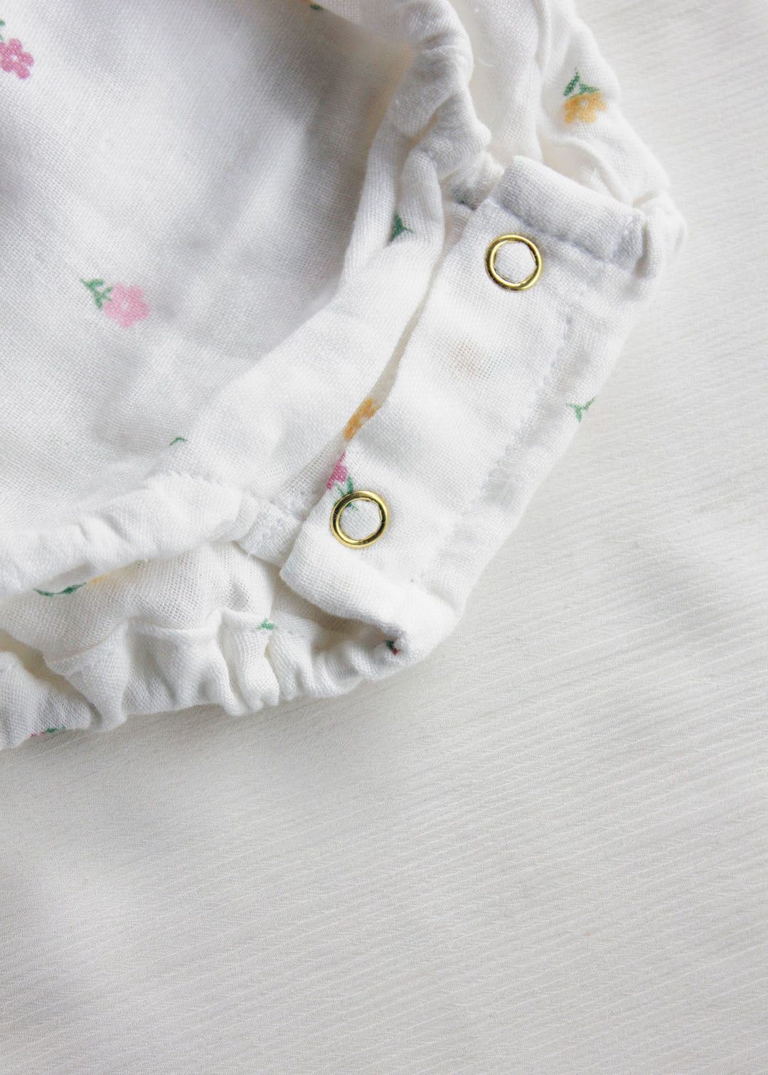 Rattle &amp; Co. Magic Meadowns Puff Sleeve Romper