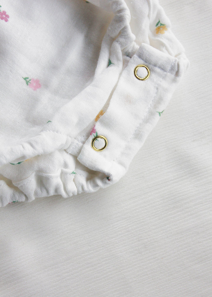 Rattle &amp; Co. Magic Meadowns Puff Sleeve Romper