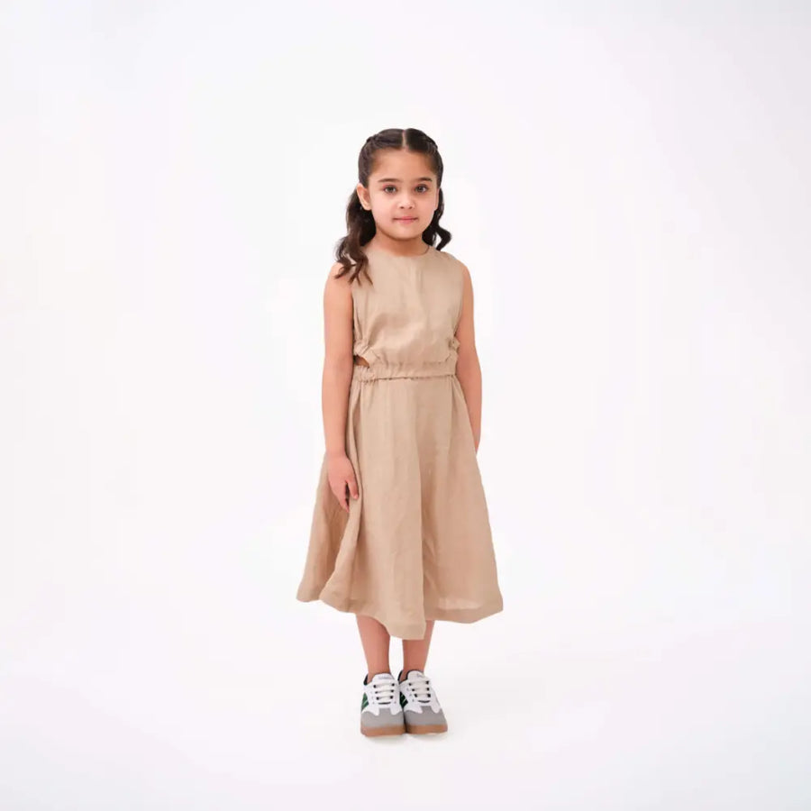 Krawl Kids Sundress - Brown