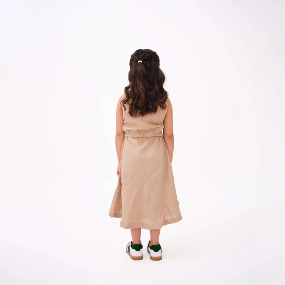 Krawl Kids Sundress - Brown