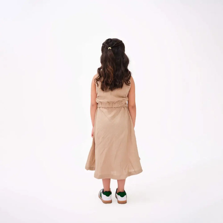 Krawl Kids Sundress - Brown
