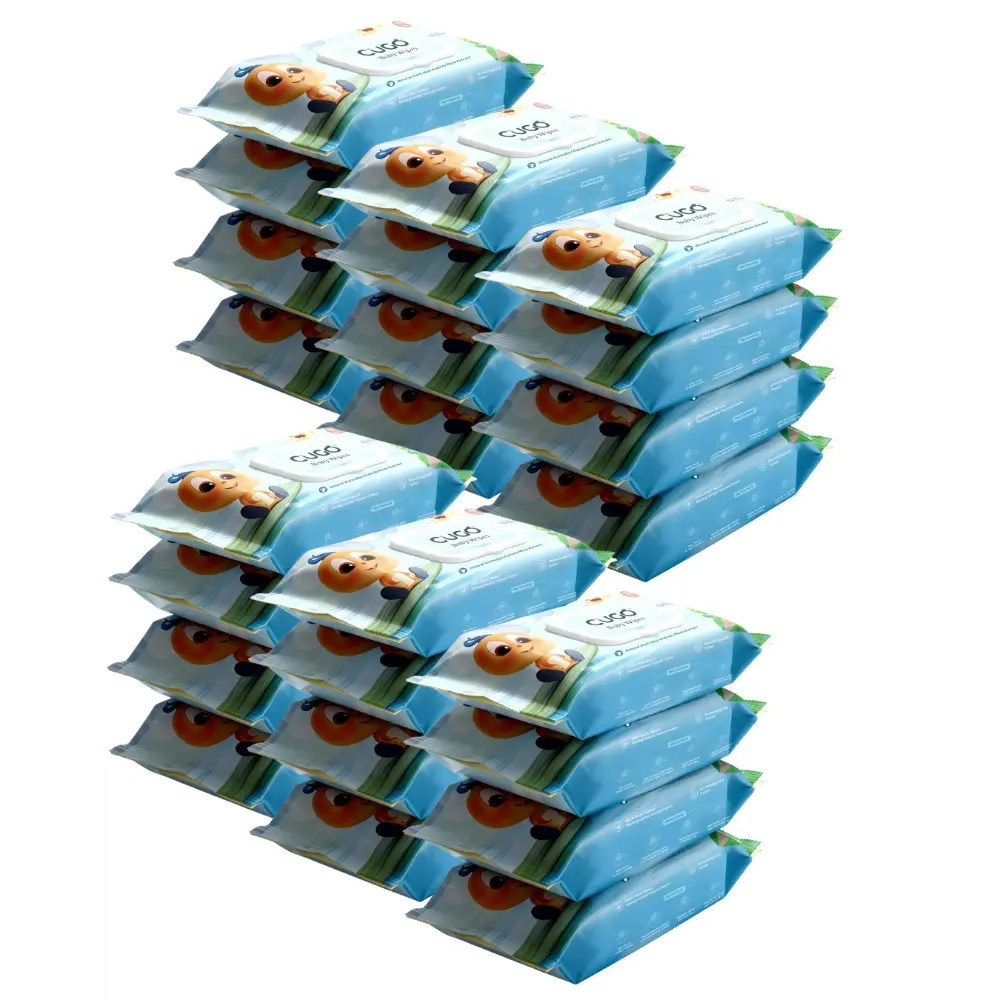 Cugo 99.5% Water Baby Wipes with Australian Kakadu Plum Extract